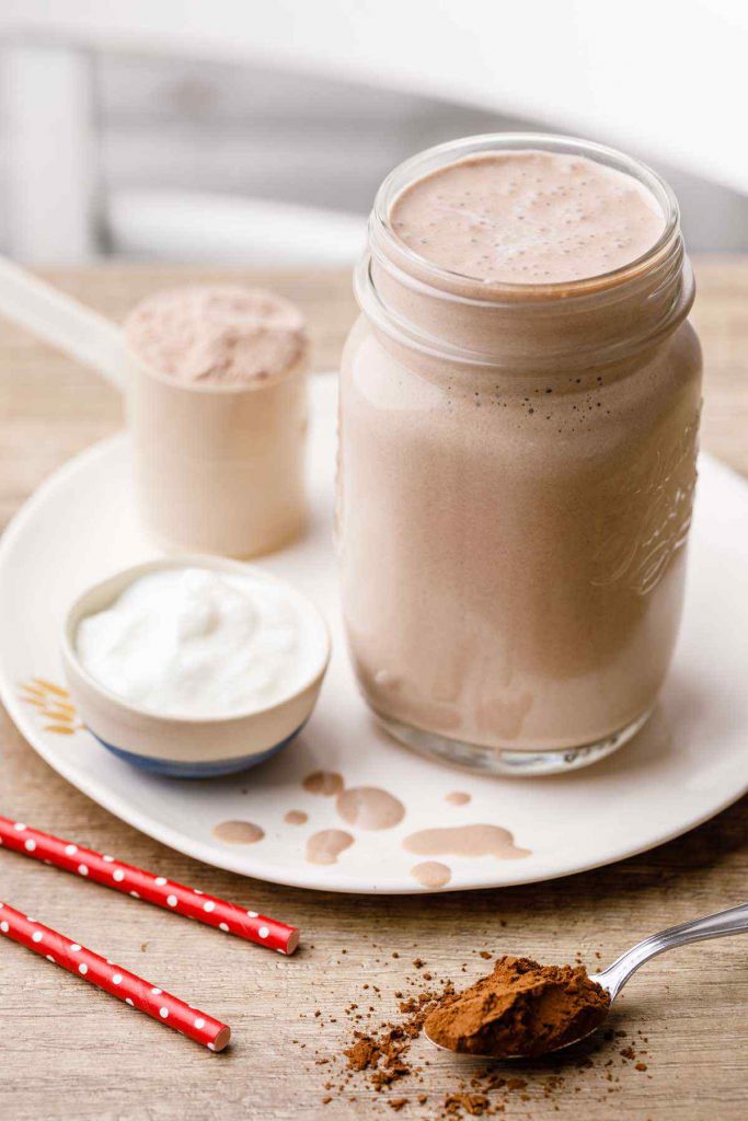 The Best 3Ingredient Chocolate Protein Smoothie Better Than Any