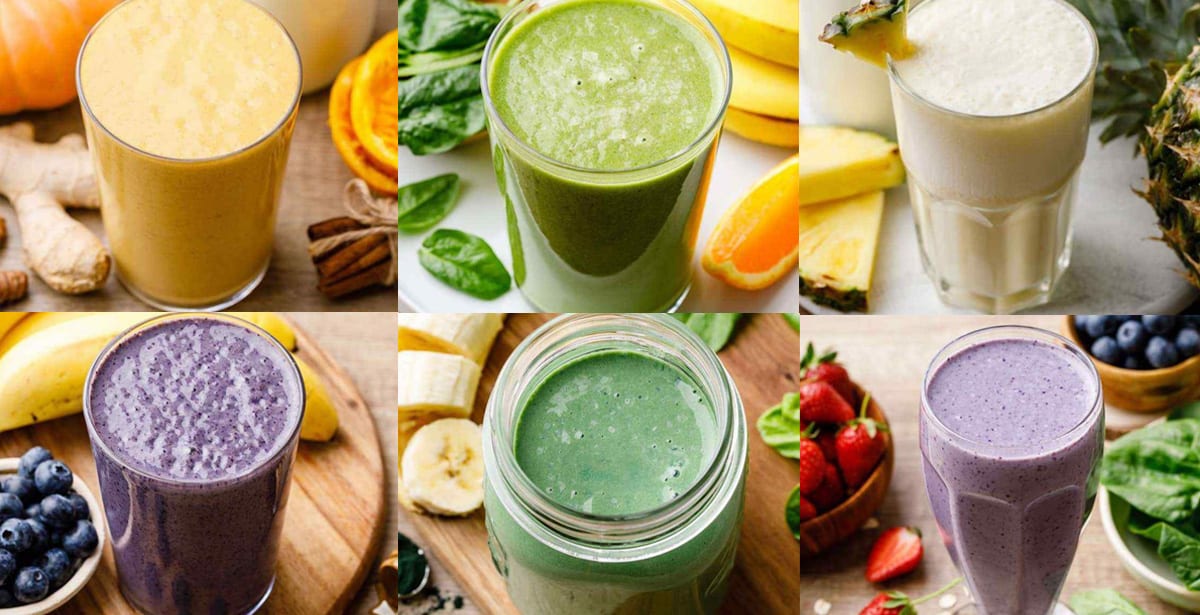 110+ Easy Smoothie Recipes to Fuel Your Body, Mind and Soul